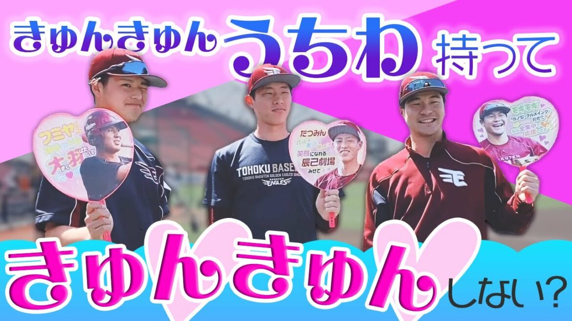 Tohoku-Rakuten-Golden-Eagles: うちわ持ってきゅんきゅんしない?