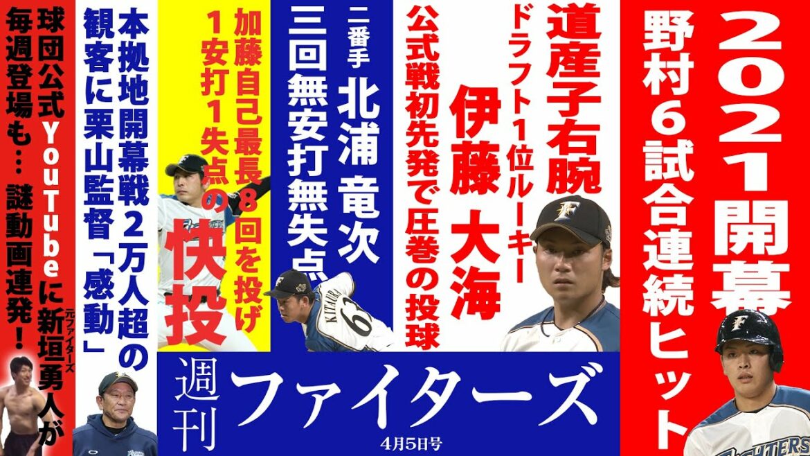 Hokkaido-Nippon-Ham-Fighters: 【週刊ファイターズ】4月5日創刊号