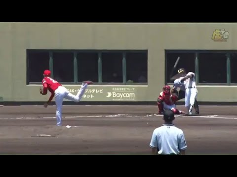 Hanshin-Tigers: 【ファーム】8/8(日) 神7-2広(鳴尾浜)|江越、先頭打者弾!井上は3安打4打点と猛打爆発!