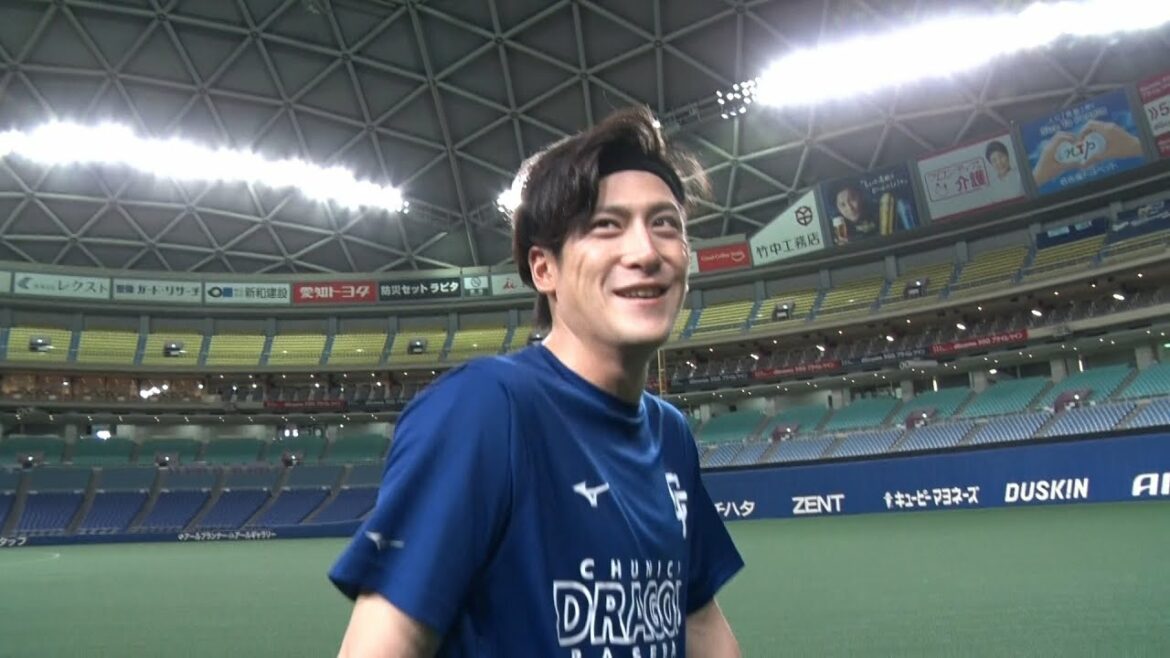 Chunichi-Dragons: 【 #Dragons_Inside #渡辺勝 】すごいよ!!マサルさん~プロ初HR一夜明けインタビュー~ 夫人からの第一声はまさかの…