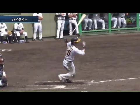 Hanshin-Tigers: 【ファーム】8/26(木) 神6-2オ(鳴尾浜)|13連勝の快進撃!ついにリーグ記録に並ぶ!藤浪は7回1失点!江越が2本塁打!