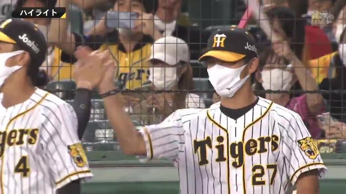 Hanshin-Tigers: 【ハイライト】10/1(金) 神5-2中(甲子園)| 大山・マルテが豪快アーチ競演!伊藤将は7回2失点の好投で8勝目!