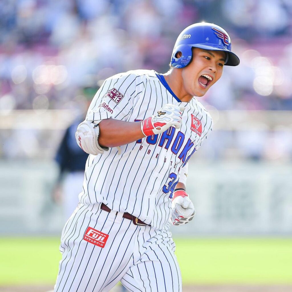 Tohoku-Rakuten-Golden-Eagles: E 6-1 M 序盤から得点を重ねると投手陣も1失点に抑えて3連勝 初回に山﨑剛選手が2号先頭打者ホームラン 辰己選手は10号ソロと犠牲フライなど1安打2打点…