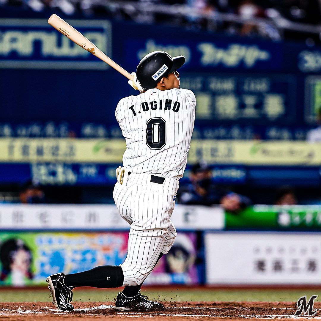 Chiba Lotte Marines 荻野貴司 選手 今シーズン5本目の先頭打者ホームランで先制 Chibalotte Marinesbaseball Marineshrs Npb Hub
