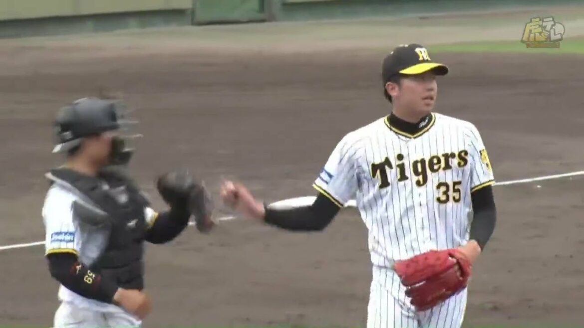 Hanshin-Tigers: 【ハイライト】5/26(木) 神3-0広(鳴尾浜)| 才木、9回4安打無四球8奪三振でプロ初完封勝利!女房役の藤田は決勝打!