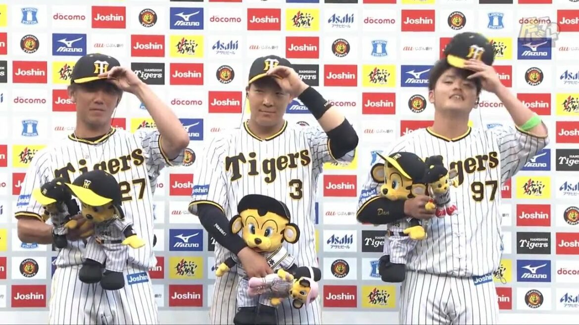 Hanshin-Tigers: 【伊藤将投手、大山選手、小野寺選手のヒーローインタビュー、矢野監督インタビュー】 6月5日(日) 阪神vs日本ハム