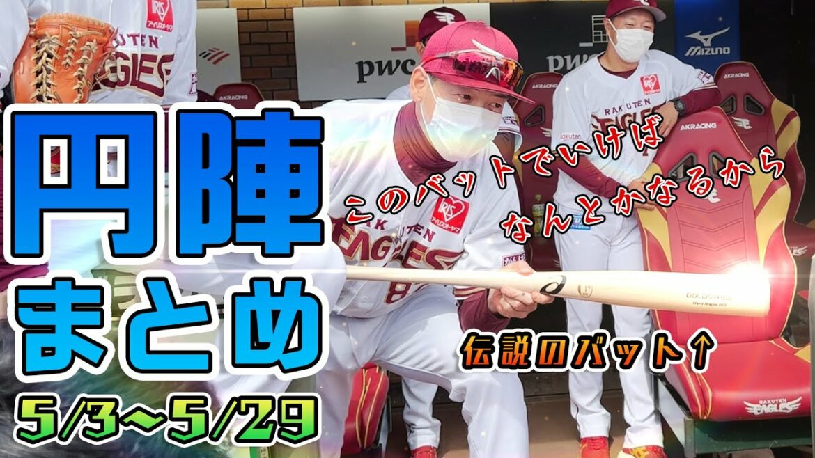 Tohoku-Rakuten-Golden-Eagles: 円陣まとめ2022〜5月篇〜