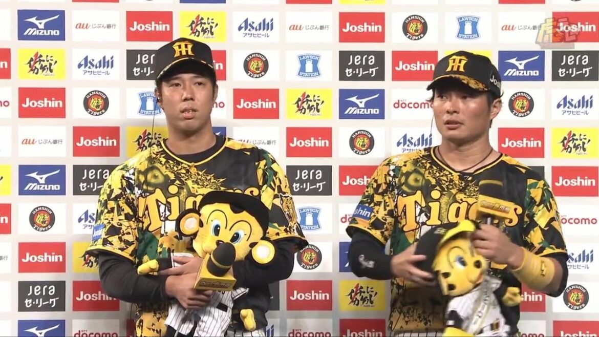 Hanshin-Tigers: 【青柳選手、北條選手のヒーローインタビュー、矢野監督インタビュー】 7月15日(金) 阪神vs中日(甲子園)