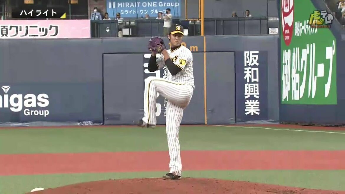 Hanshin-Tigers: 【ハイライト】8/13(土) 神0-2中(京セラD)| 藤浪が7回4安打10奪三振の快投!原口は待望の今季初ヒット!