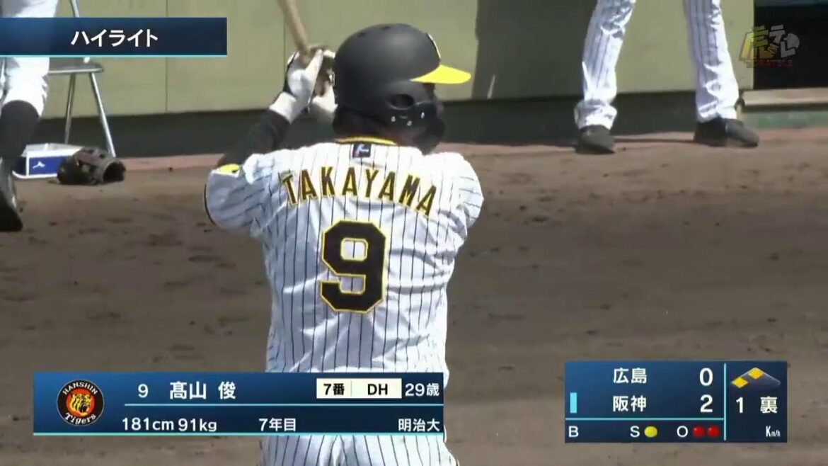 Hanshin-Tigers: 【ハイライト】9/3(土) 神7-5広(鳴尾浜)| 初回打者一巡の猛攻で5得点!6回以降は無失点リレーで勝利!