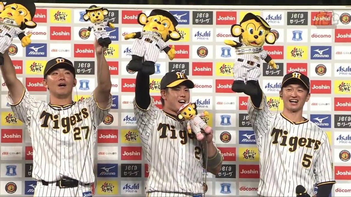Hanshin-Tigers: 【伊藤将投手、梅野選手、近本選手のヒーローインタビュー、矢野監督インタビュー】 9月7日(水) 阪神vsヤクルト(甲子園)