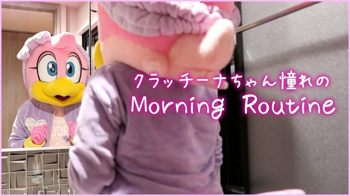 Tohoku-Rakuten-Golden-Eagles: クラッチーナちゃん憧れのMorning Routine♡