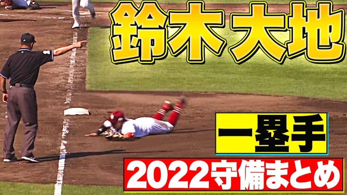 Pacific-League: 【一塁手】好守備2022『東北楽天・鈴木大地 編』