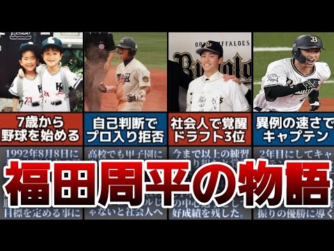 【プロ野球】福田周平の物語:オリックス・バファローズ