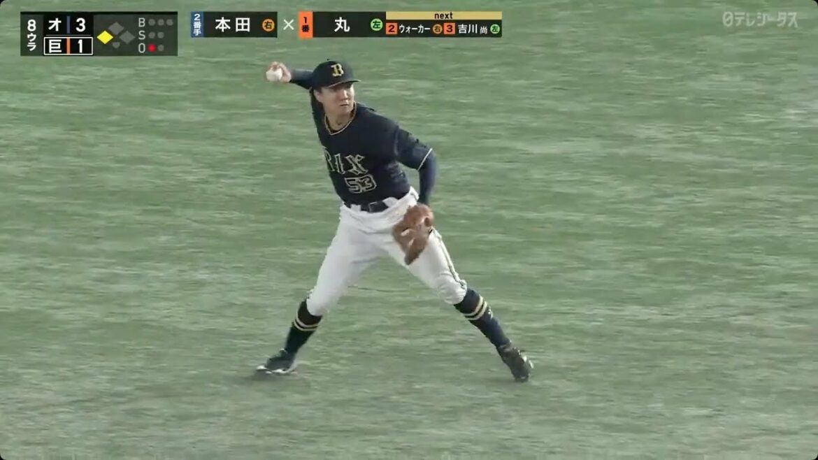 【躍動系守備】オリックスの守備がカッチカチ