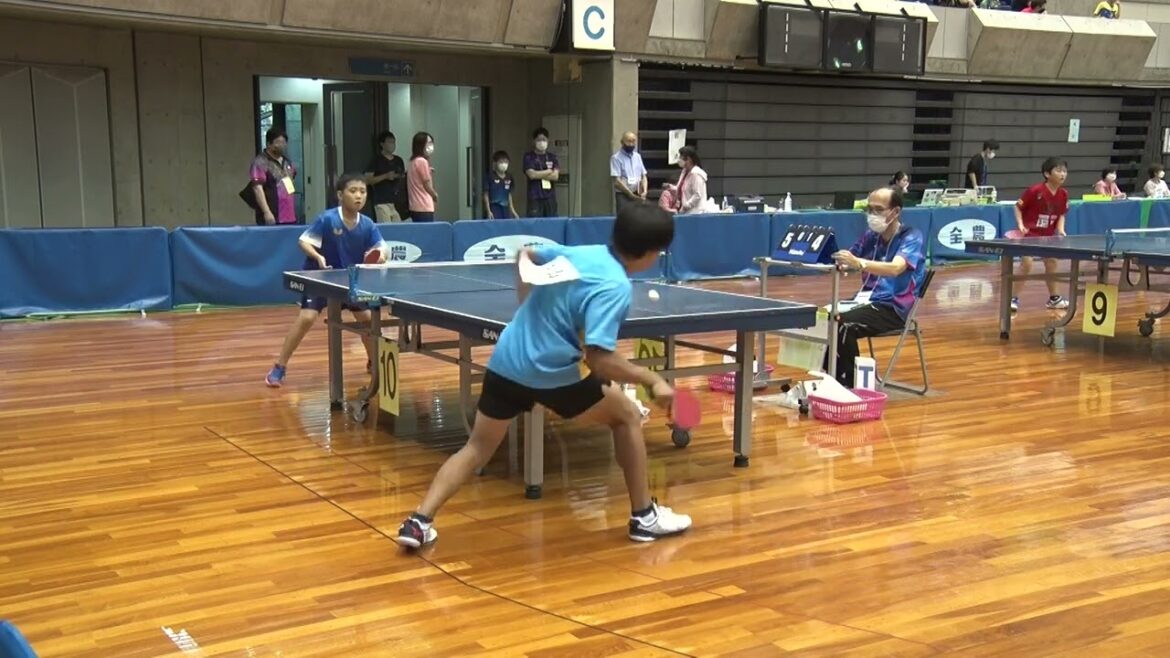 【ホープス男子】奥寺奏太 vs 中山翔太|全農杯 2022年全日本卓球選手権大会|第1ステージ