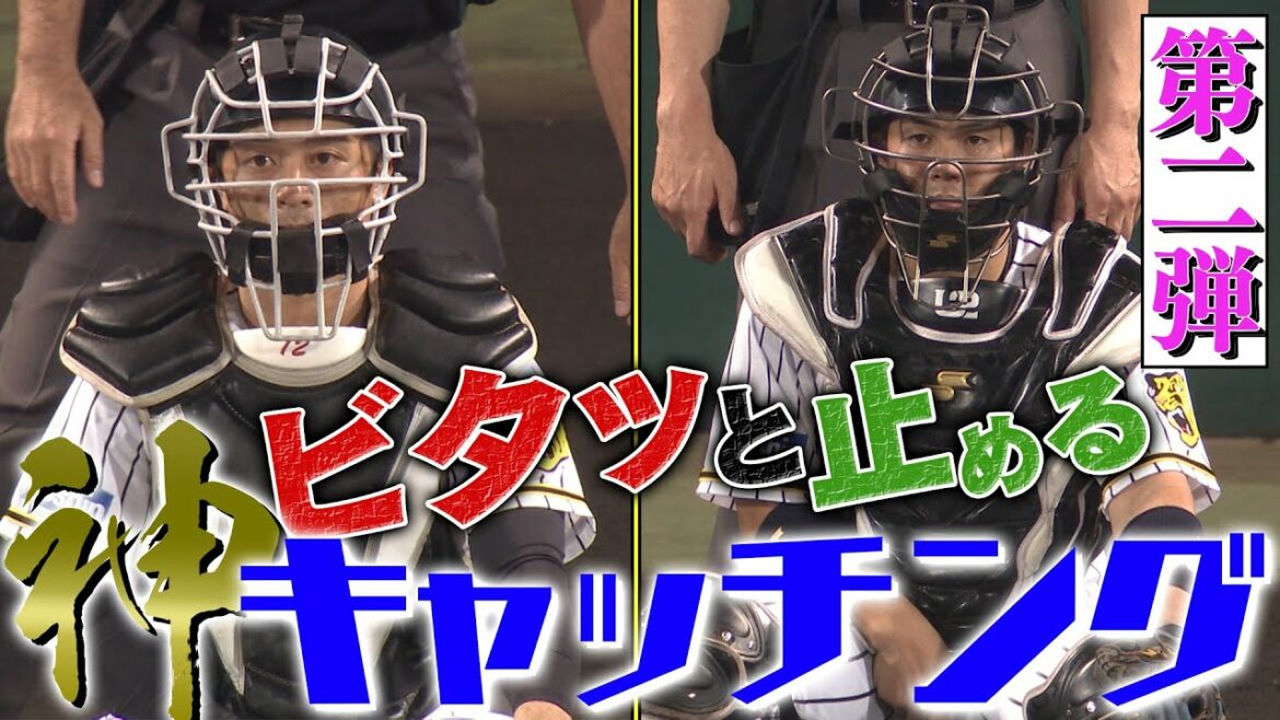 【再臨】神業キャッチング集〜其の二〜聖地に鳴り響く乾いたミット音♪ビタ止めその一瞬!圧巻の技術を凝縮しました。阪神タイガース密着!応援番組「虎バン」ABCテレビ公式チャンネル
