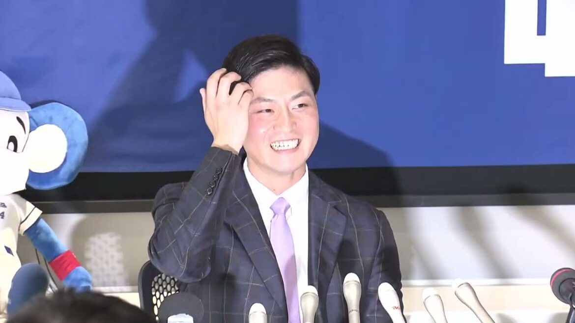 【中日・砂田毅樹】ノーカット版 入団会見 立浪監督「左の中継ぎをまかせたい」