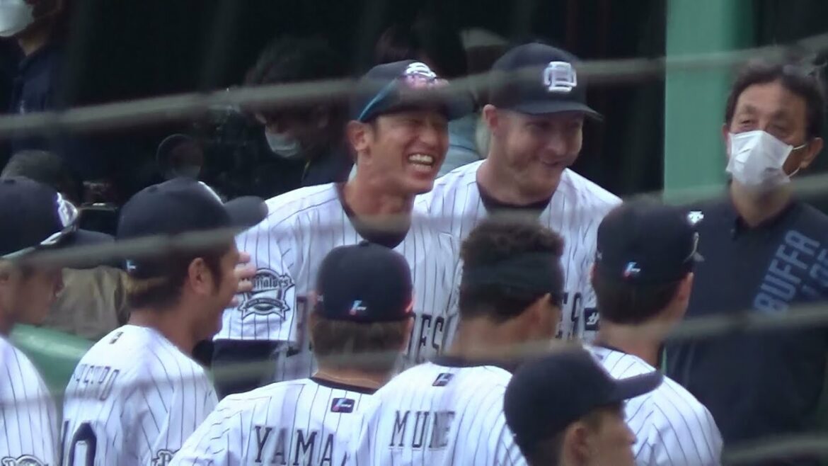 【ようこそオリックスへ!】トレード移籍の石岡諒太選手、チーム合流初日の様子【2022.7.9 オリックス vs 千葉ロッテ 14回戦】