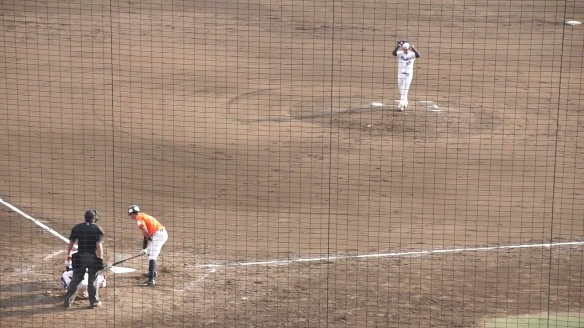 2022/11/12(土) 長谷川宙輝 空振り三振 中継ぎ登板(8回表) vs 古賀覚(愛媛マンダリンパイレーツ)