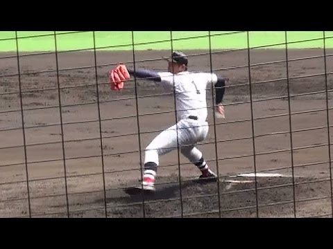 【Max148㌔】横浜高 藤平 尚真 投手【三者連続空振奪三振】【高校野球】