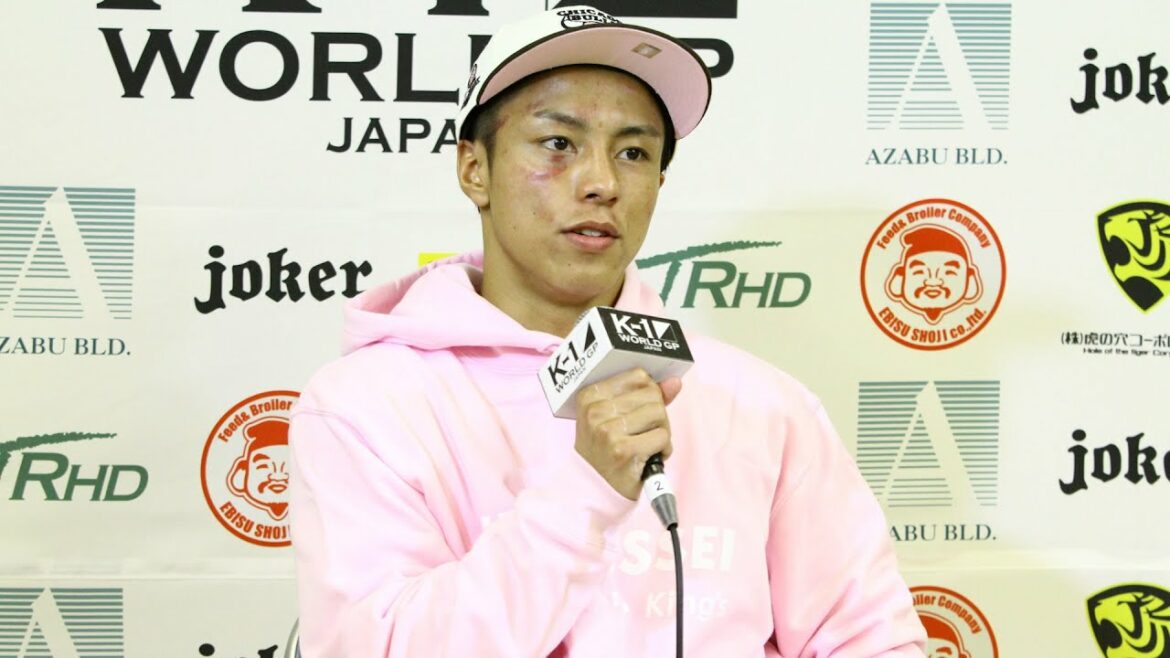 【試合後インタビュー】石井一成 22.12.3大阪 K-1 WORLD GP 2022 JAPAN~初代バンタム級王座決定トーナメント~