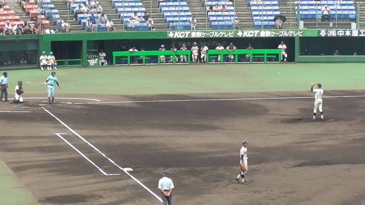 【2018夏☆岡山大会/プロ8球団が視察の大型右腕(三球三振)】2018/07/17倉敷商業高3年生・引地 秀一郎(高松中)