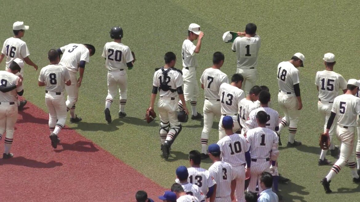 衝撃のサヨナラホームラン 中央学院1年生青木君 10回裏先頭バッター