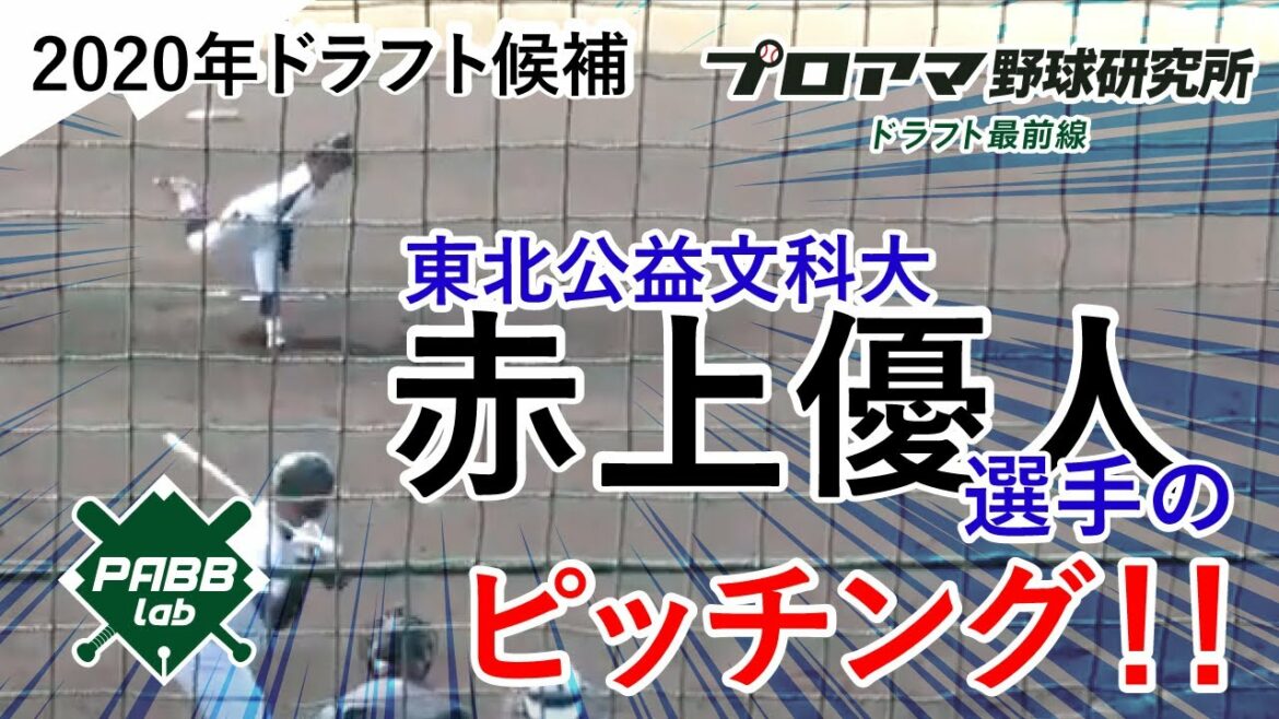 赤上優人(東北公益文科大)ピッチング