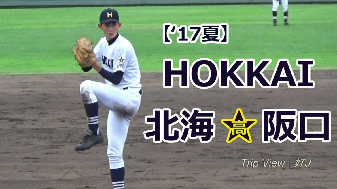 【祝'17 横浜ドラフト3位指名】北海 阪口皓亮 投手 20170702 札南 戦【最速148km】