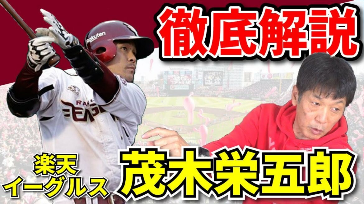 【楽天イーグルス】茂木栄五郎選手のここがすごい!バッティングの中で何が起きているのか徹底解説!【茂木栄五郎】【高橋慶彦】