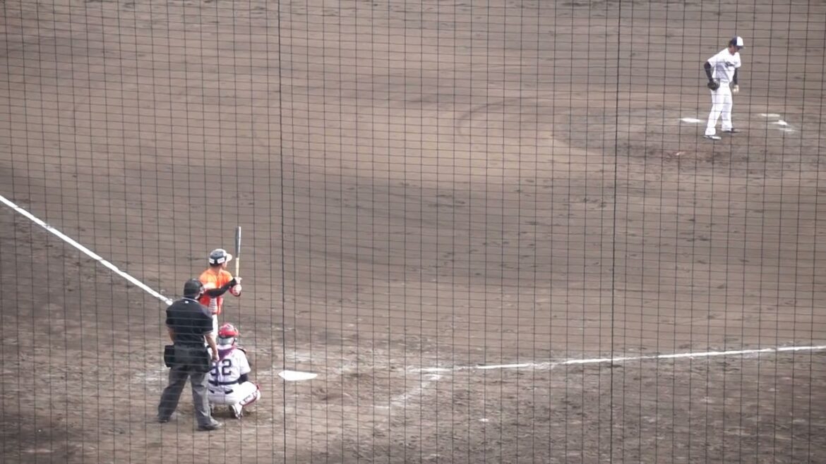 2022/11/12(土) 長谷川宙輝 空振り三振 中継ぎ登板(8回表) vs 渡邉裕貴(愛媛マンダリンパイレーツ)