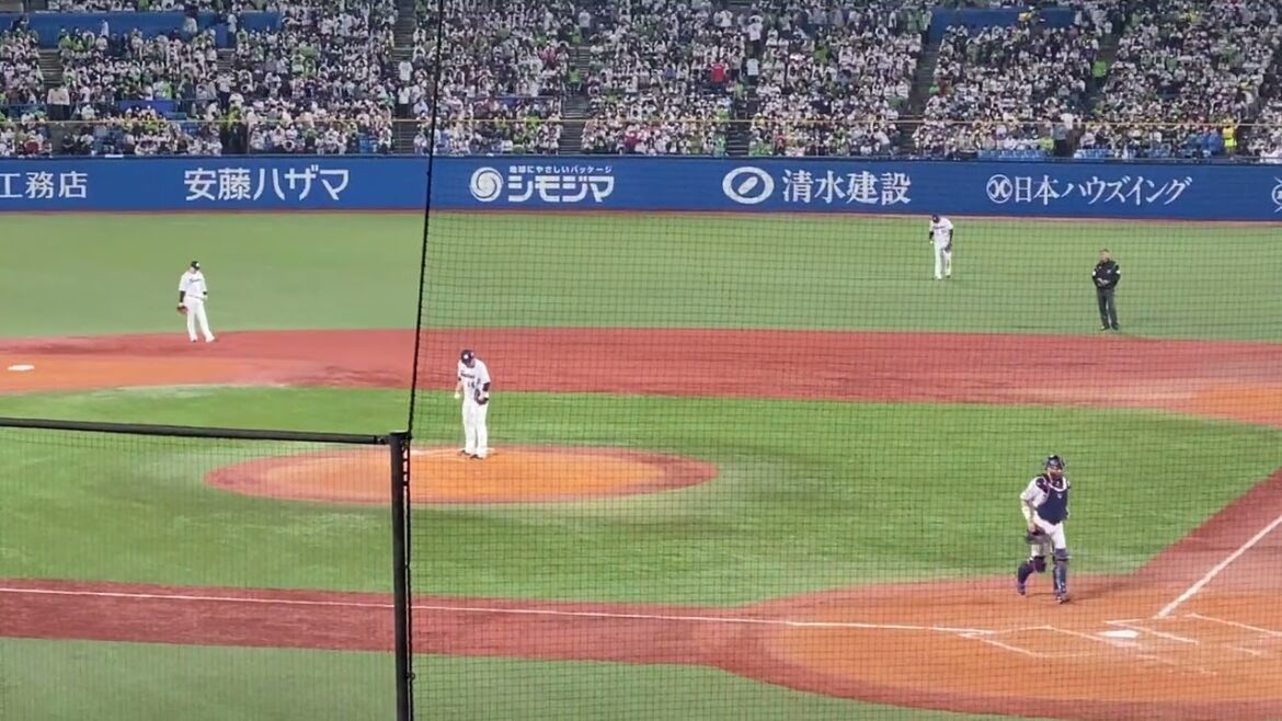 【大西宏樹 NPB 日本シリーズ 初登板】2022/10/23(日) 投球練習(5回表) 大西広樹(東京ヤクルトスワローズ)