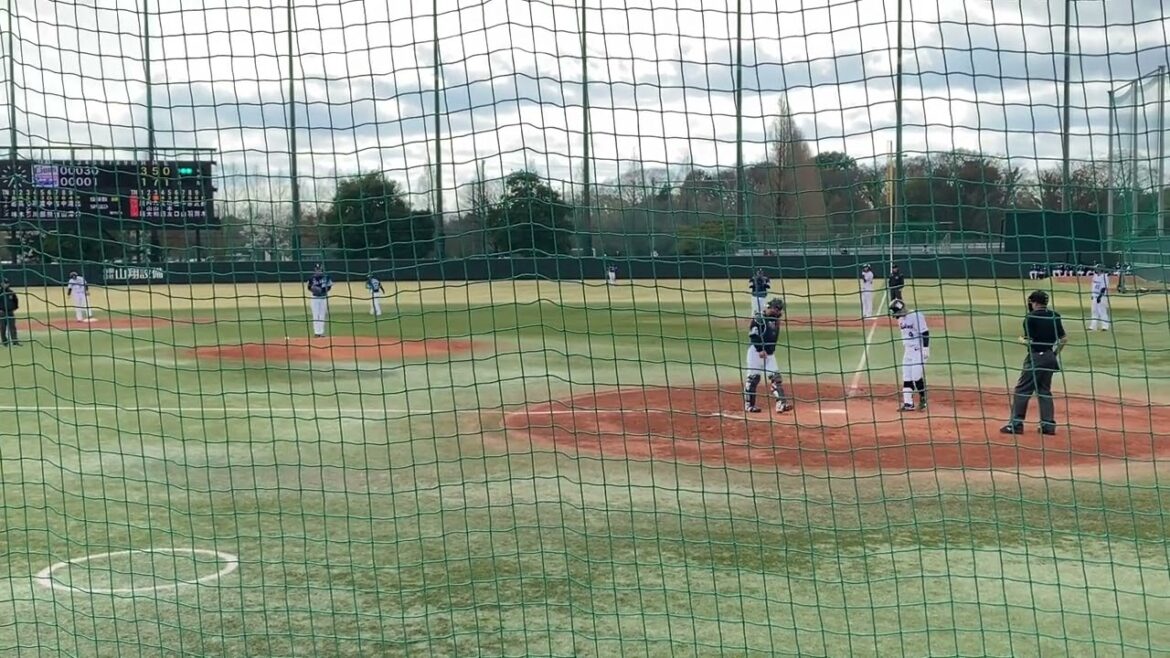 2022/3/30(水) 丸山和郁 セカンドゴロ 打席(5回裏) vs 出井敏博(埼玉西武ライオンズ)
