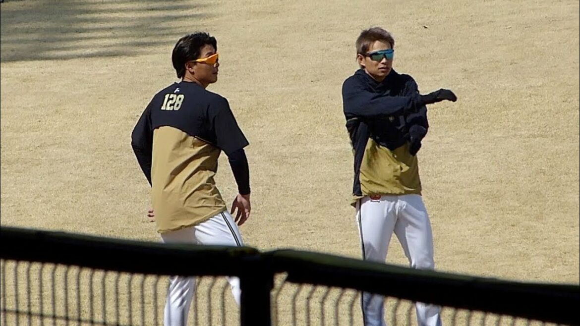 【オリックス】山岡泰輔投手と東晃平投手