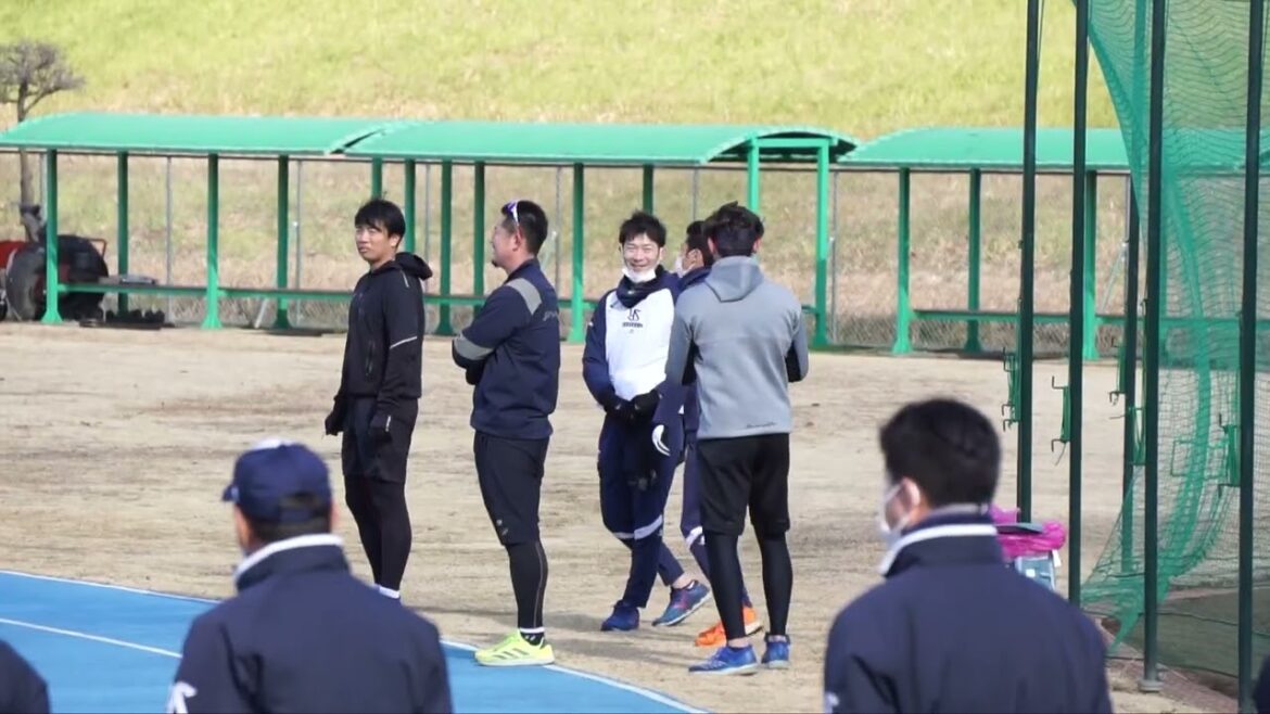 2023/1/10(火) ウォーミングアップ 奥川恭伸、近藤弘樹、鈴木裕太(東京ヤクルトスワローズ)