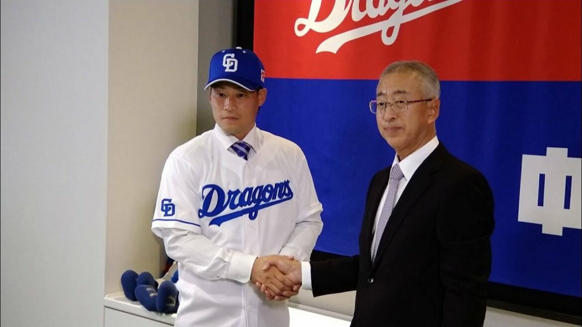 【中日・加藤匠馬】入団記者会見ノーカット版 「レギュラー獲るつもりで」背番号は69