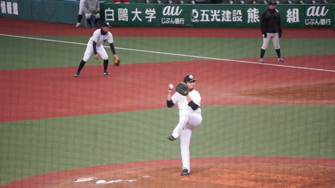 2022/12/18(日) 風張蓮 三振 中継ぎ登板(4回裏) vs 白崎浩之