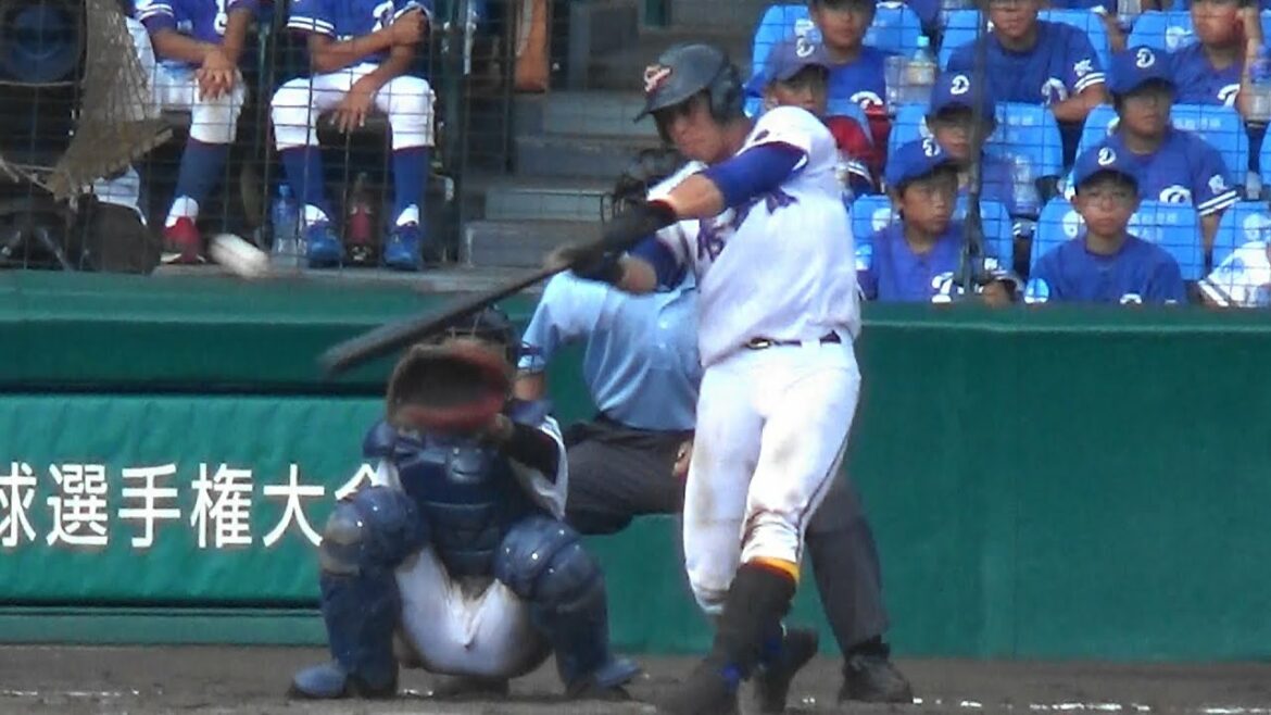 秀岳館 九鬼選手は、強烈な当たりを4本放つも熊本県勢20年ぶりの決勝ならず(ランニングホームラン有)/北海(南北海道)-秀岳館(熊本)第98回全国高校野球選手権大会準決勝2016.08.20