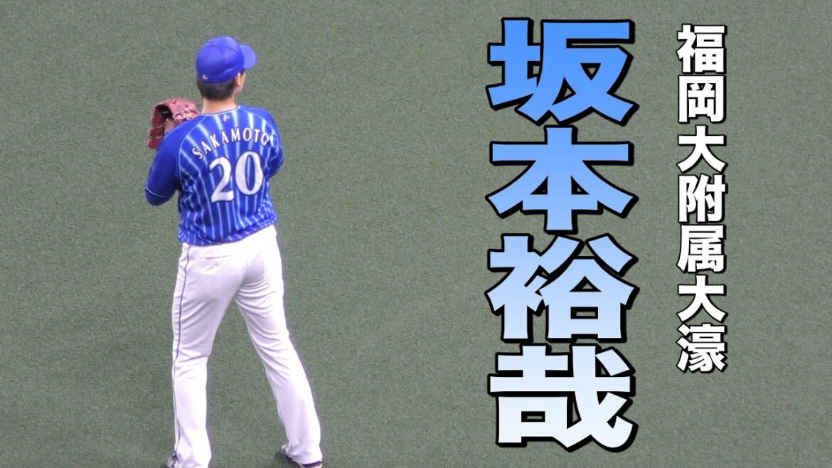 坂本裕哉 キャッチボール 投球フォーム