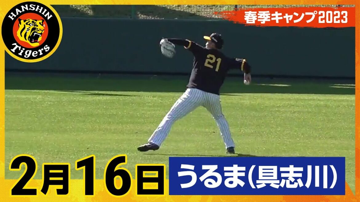 Hanshin-Tigers: 【春季キャンプ2023・うるま(具志川)】2月16日