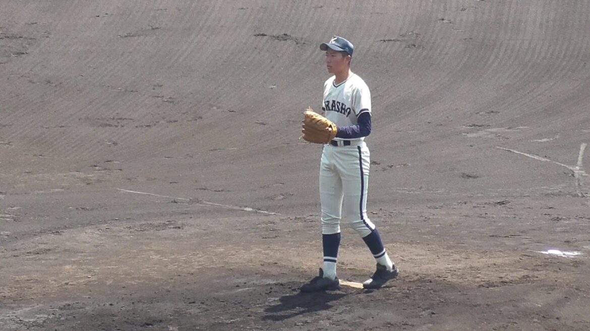 【2018年ドラフト上位候補の大型右腕】2018/04/28倉敷商業高3年生・引地 秀一郎(高松中)