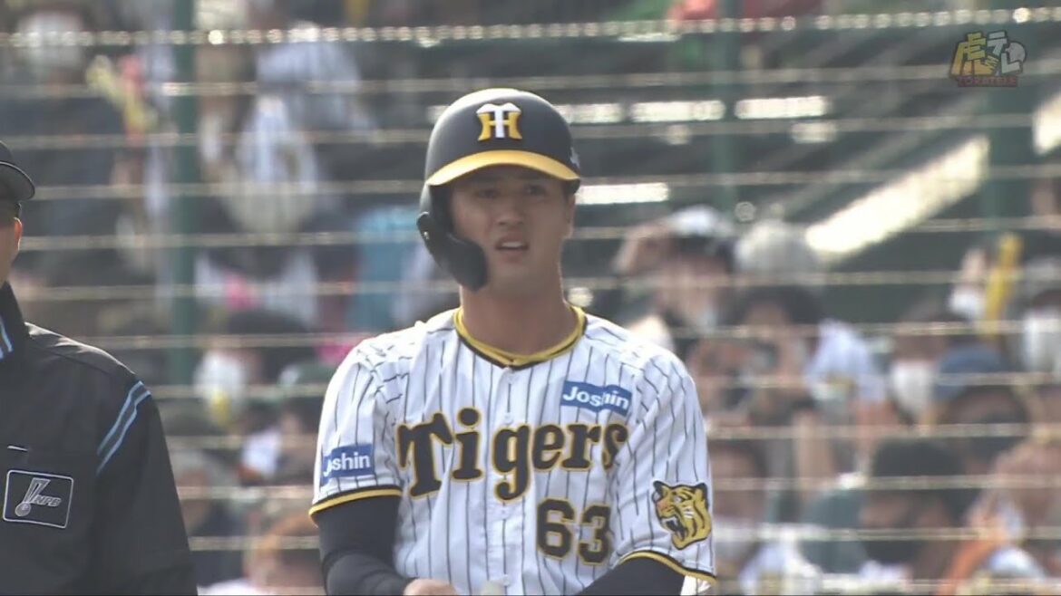 Hanshin-Tigers: 【アピール】6回裏、無死満塁の大チャンスで板山選手が逆転の2点タイムリーを放つ!【2023/3/12T-G】