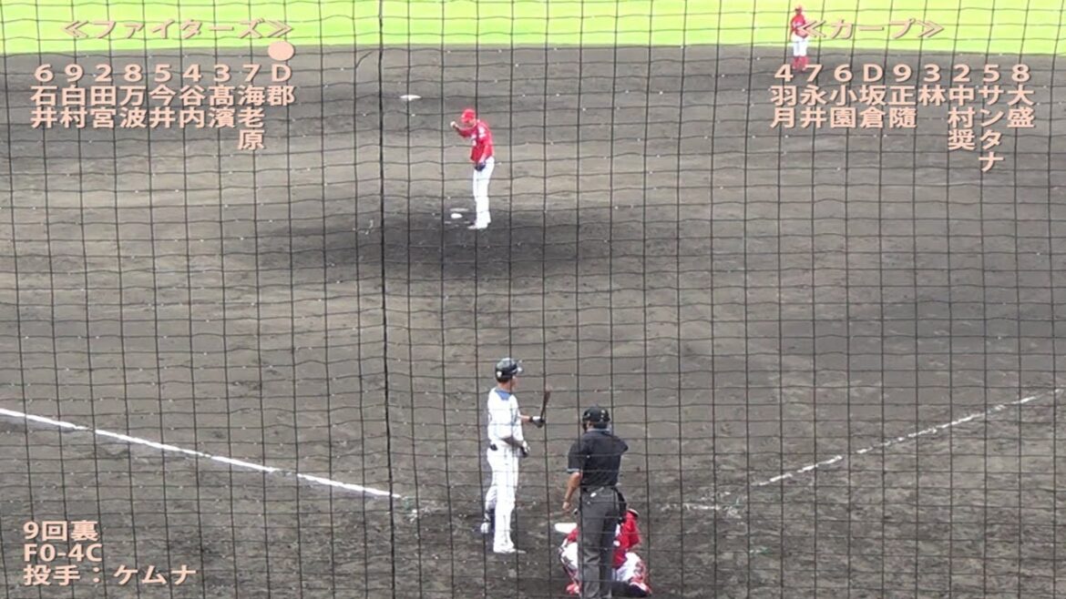 2019/10/23@天福 ケムナ誠投手3回パーフェクト(全35球)MAX148