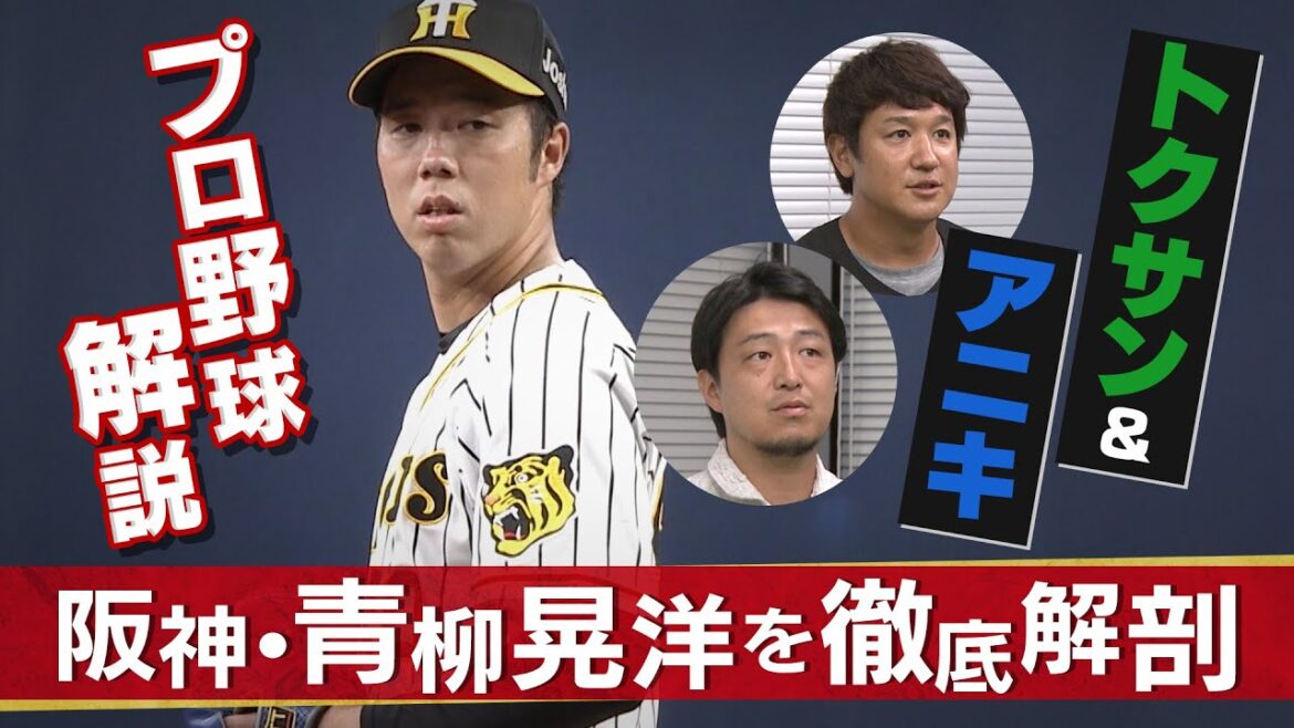 【阪神】青柳晃洋の「ストレートの握り」に秘密あり!トクサンTVが徹底解剖|8月24日(火)阪神×横浜戦