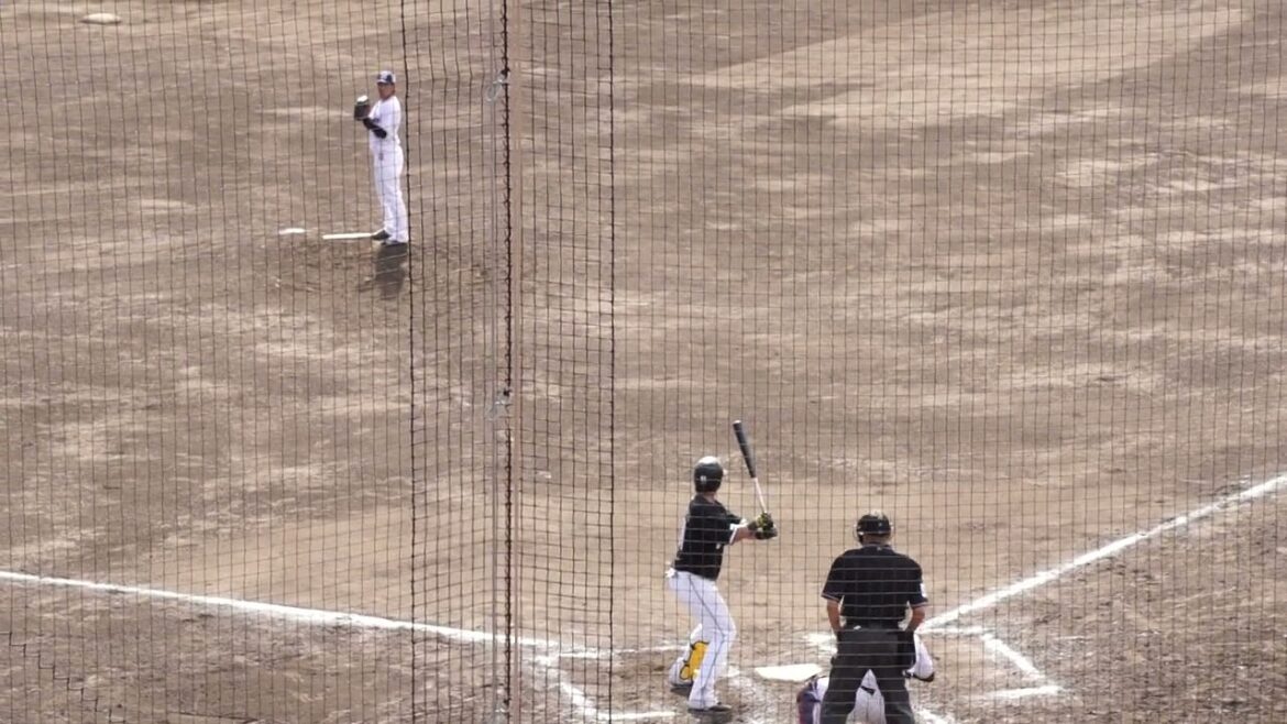 2023/2/19(日) 尾仲祐哉 レフト前ヒット 打席(8回表) vs 山本大斗(千葉ロッテマリーンズ)