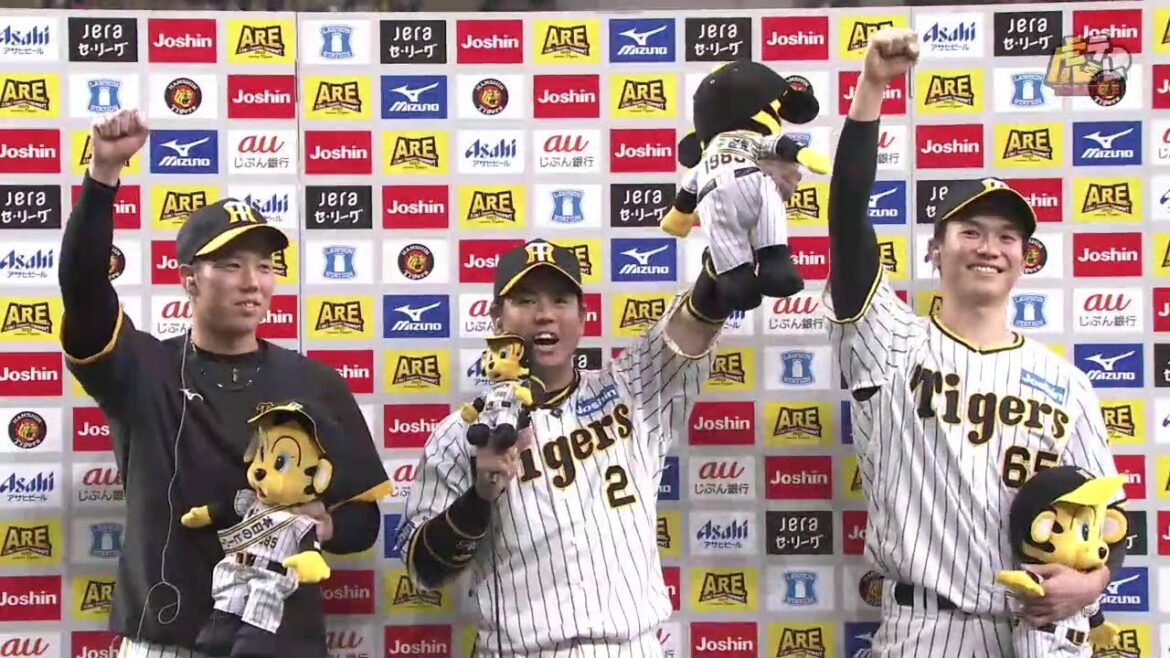 Hanshin-Tigers: 【青柳投手、梅野選手、湯浅投手のヒーローインタビュー、岡田監督インタビュー】 3月31日(金) 阪神vsDeNA(京セラD)