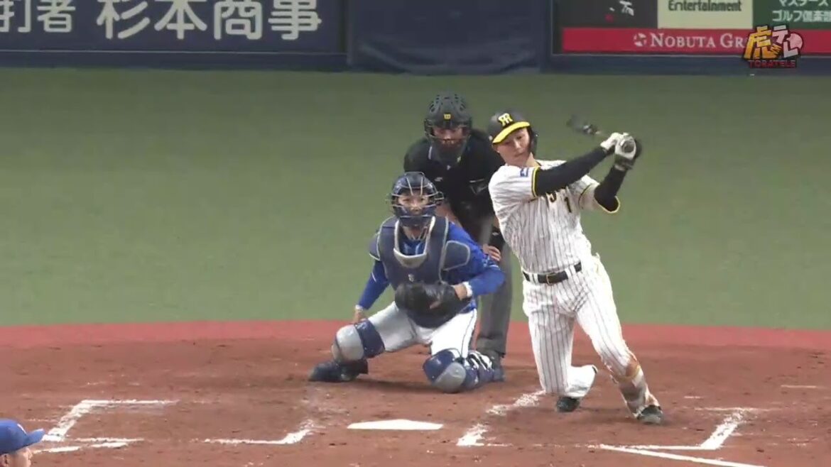 Hanshin-Tigers: 【躍動】期待しかない!ルーキー森下選手が連日タイムリーを放つ!【2023/4/2T-DB】