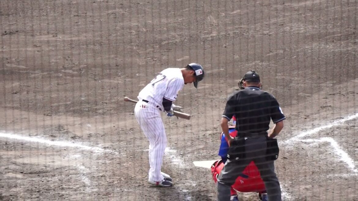 2023/2/21(火) 古賀優大 ショートゴロ 打席(4回裏) vs R.マルティネス Raidel Martinez(WBCキューバ代表)