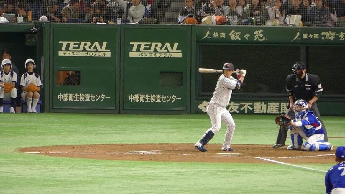 【アジアプロ野球CS2017決勝】西川龍馬侍ジャパンで完璧なホームラン歩きながら打球を追う